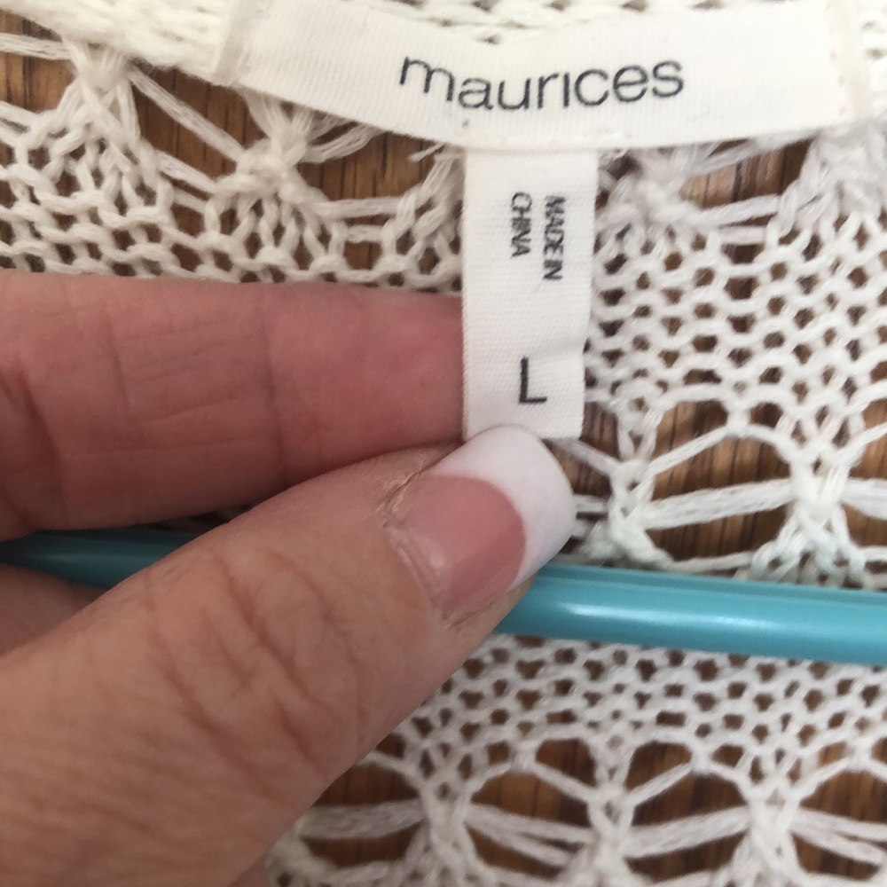 Maurice’s long, crochet cardigan - Picture 2 of 4